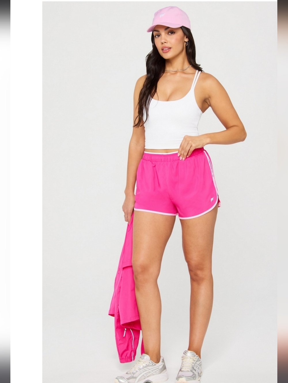 Fabletics Heritage Dolphin Shorts Small Pink